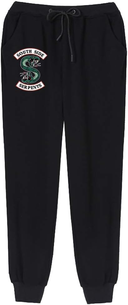 SLIEWU Men Women Riverdale South Side Serpents Sweatpants Outdoor Sports Pants