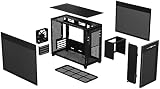 ASUS Prime AP201 MicroATX Case Black 360mm Radiator Support 338mm GPU view 15