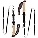 Trekology Trek-Z Collapsible Hiking & Trekking Poles - Balance Support for Seniors, Women, and Men, 2pc Per Set