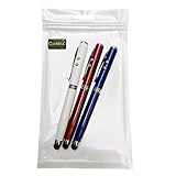 COOMAX Multi-functional Pens - Capacitive Stylus, Ball Point Pen, Led Light for Ipad, Iphone Pack of 3 Pcs