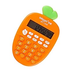 Toyvian Desktop Calculator 12 Digit, Kawaii Mini