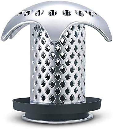 UNEEDE Bathtub Drain Hair Catcher, 1 Pack Hair Trap Shower Drain Strainer Sink Cover Protector for Bathroom and Kitchen Anti-rust/Mold, Match Drain Size from 1.35" to 1.75"
