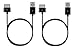 BlueBeach Pack of 2 Replacement Asus Eee Pad Transformer Tablet USB Charger Charging Cable for TF600 / TF600T / TF701T / TF810C