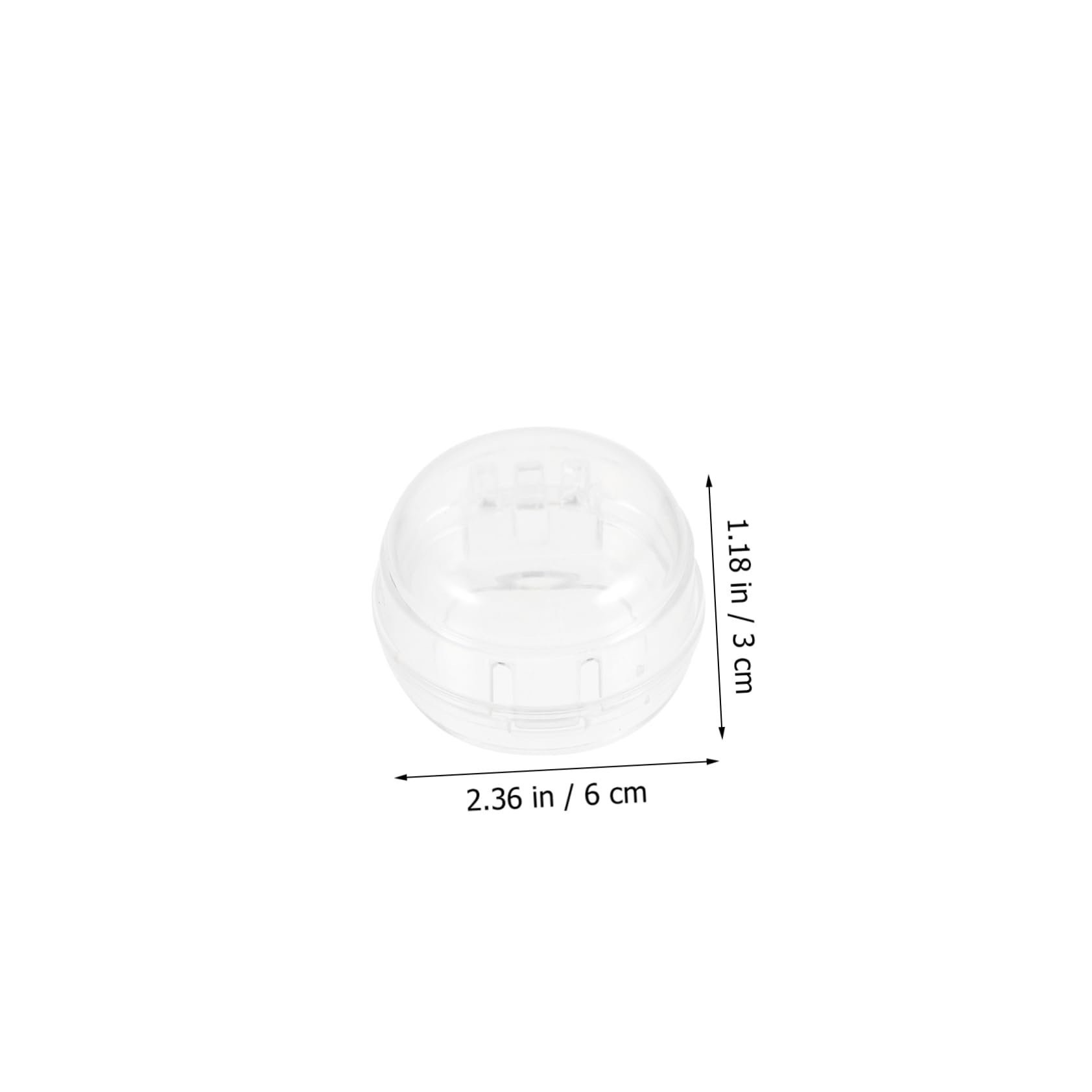 Yardwe 6Pcs Safety Stove Knob Cover Transparent Button Protector for Gas Burners Easy to Use Childproof Lock for Home Appliances Fits Buttons