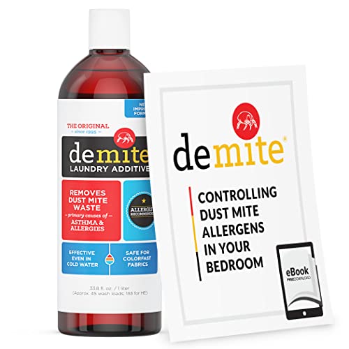 DeMite Laundry Additive Dust Mite Waste Remover For Allergy Relief