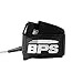 BPS 'PRO' Boogie Board Wrist Leash with Leash Plug - with Double Swivels (Clear/Black)