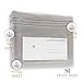 1500 Supreme Collection Queen Sheet Sets Light Gray Silver - Luxury Hotel Bed Sheets and Pillowcase Set for Queen Mattress - Extra Soft, Elastic Corner Straps, Deep Pocket Sheets, Queen Silver Gray