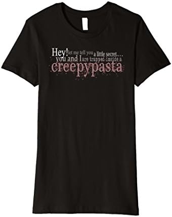 Womens You And I Are Trapped Inside a Creepypasta Medium Black
