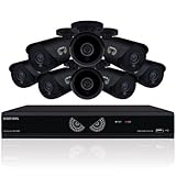 Night Owl 16 Channel 1080 Lite HD High Definition Analog Video Surveillance Security System, with 1 TB HDD, 8X 720p HD Wired Cameras