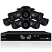 Night Owl 16 Channel 1080 Lite HD High Definition Analog Video Surveillance Security System, with 1 TB HDD, 8X 720p HD Wired Cameras