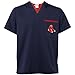 MLB Boston Red Sox Navy Blue Scrub Top