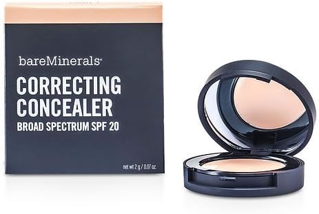 BARE ESCENTUALS BARE MINERALS Correcting Concealer Broad Spectrum SPF 20 Light 1 Full Size 2 g / 0.07 oz. In Retail Box