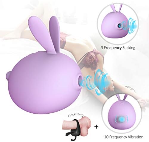 Clitorial Tongue Party Gifts Rechargeable Adult Game Six Toys for Female- Wireless Remote Multi Speeds Rabbit Lifelike Toys for Women - Bullet Adullt Toys - Mini Size T-Shirt