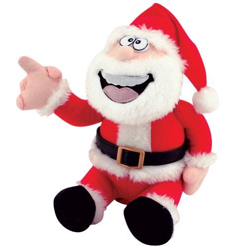 TekkyToys Pull My Finger Animated Farting Christmas Santa Claus Novelty Plush Doll Toy - //coolthings.us