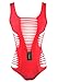 BSLINGERIE Ladies Fashion Sexy Hollow Out Monokini One Piece Swimsuit