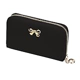Bow Short Wallet, Paymenow Women Korean Cute Bowknot Purse Short Handbag