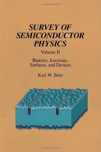 Survey of Semiconductor Physics Volume II: Barriers, Junctions, Surfaces, and Devices