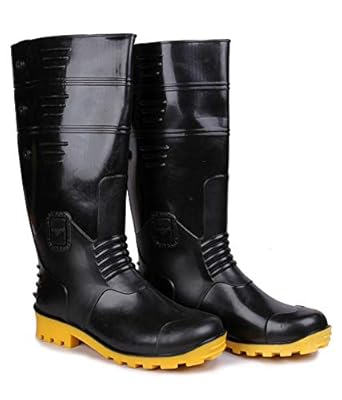 leather gumboots