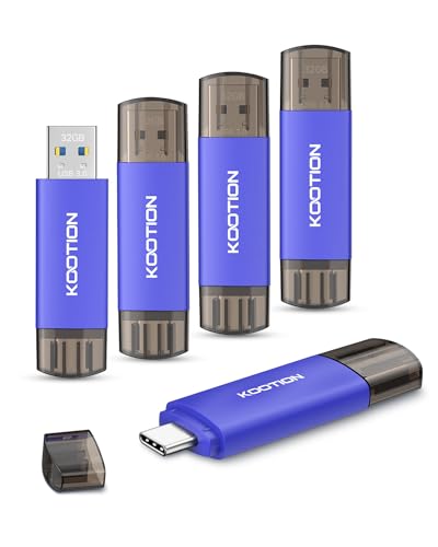 KOOTION 32GB USB-C Flash Drive 2-Pack