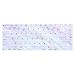 MOSISO Silicone Keyboard Cover Compatible with MacBook Pro 13 inch, Pure Pink and Pure White
