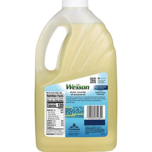 Pure Wesson Vegetable Oil, 64 oz. (Pack of 9) - Thumbnail 4