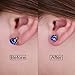 ANCHORA Original Magic Earring Backs for Droopy Ears | Earring Lifters for Heavy Earring | Earing Lifter Backs BAX | Earlobe Secure Clear Miracle