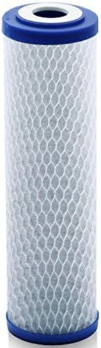 Lake Industries Universal 10 inch Carbon Block Lead Reduction Water Filter Cartridge - Replacement .5 Micron CTO Water Purifier Filter, Activated Carbon (NSF 42 Certified) (1)