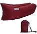 Air Sofa Outdoor Inflatable Lounger Hangout Compression Sleeping Bags Nylon Fabric With Carry Bags With Side Pocket