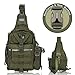 BLISSWILL Outdoor Tackle Bag Multifunctional Water-Resistant Fishing Bag Single Shoulder Bag Crossbody Fishing Backpack Fishing Gear Storage Bag Hunting Backpack
