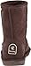 BEARPAW Emma 6.5 Inch Boot (Little Kid/Big Kid),Chocolate II,4 M US Big Kid