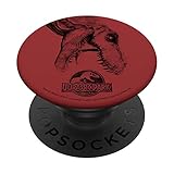 Jurassic World Two Big Rex Eats Logo PopSockets