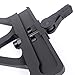 spina optics A-K Side Rail Scope Mount Quick Detach QD Gun Rail Base Mount with Picatinny Side Rail Mounting Black