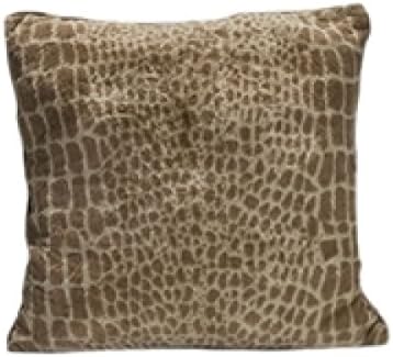 Scene Weaver Journey Reptile Faux Fur Throw - Alligator