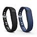 Teak Fitbit Flex Band, Replacement Bands for The Fitbit Flex, with Extra Security Clasp. Large & Small