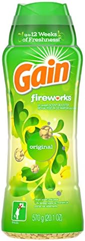 Gain Fireworks In-Wash Scent Booster Beads, Original, 570 g - Packaging May Vary