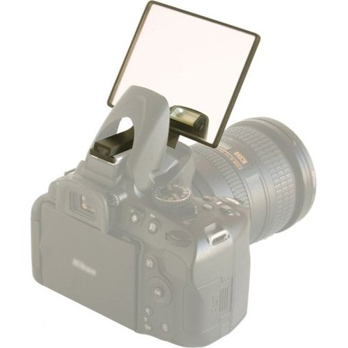 Lightscoop Deluxe Flash Bounce Use with the Pop-up Flash on Most DSLR Models