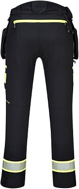 Portwest DX440 Lightweight Detachable Holster Work Trousers Mens Black 32 view 3