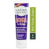 The Natural Dentist  Cavity Zapper  Fluoride Gel Toothpaste for kids helps prevent cavities, strengthens tooth enamel, and cleans away plaque and stains. Not Yucky Grape flavor, 5 oz.