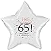 1951 - 65TH BIRTHDAY STAR BALLOON (EACH)