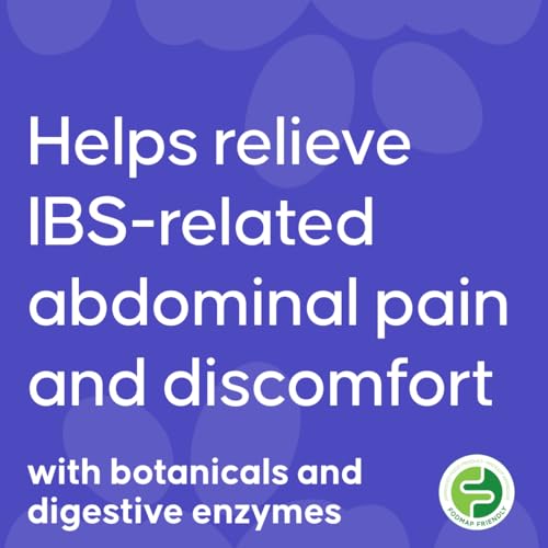 Florastor IBS - Saccharomyces Boulardii - All-in-1 Probiotic - Relieves IBS-related abdominal pain & discomfort - Digestive Enzymes & Botanicals - FODMAP Friendly Certified - For Adults - 30 caps