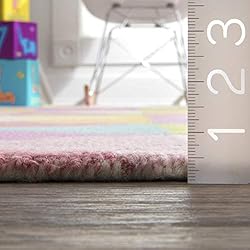 nuLOOM Bianca Triangles Wool Area Rug, 7' 6" x