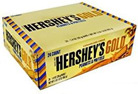Product Of Hershey , Hershey Gold Peanuts & Pretzels Chocolate 24/1.4 oz , Count 24 - / Grab Varieties & Flavors