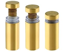 Luomorgo 12 Pcs 1/2" x 1.18" Stainless Steel