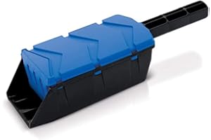 UNITED FRAMES AND PRODUCTS Scoop Spreader for Grass Seeds/Fertilizer/Sand/Salt, Multi-Use Hand Spot Spreader Effortlessly Spread Salt or Sand on Driveways, Walkways and Parking Spots in The Winter - up to 70 oz.