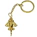 Across The Puddle Golden Jet-3 Key Chain