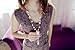 Women's Elegant Pearl Flower Sweater Chain Long Pendant Necklace Fashion Jewelry