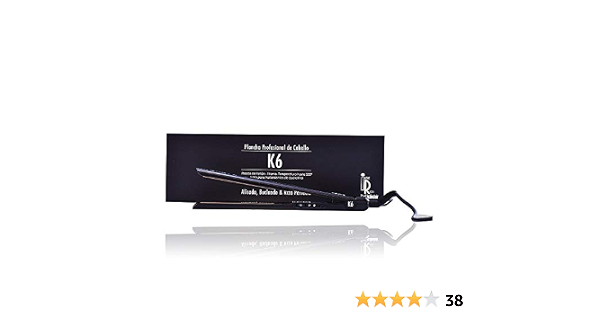 Irene Rios K6 Plancha para el Cabello Color Negro - 100 gr : Amazon.es:  Belleza