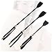 Black Riding Crop Jump Bat Horse Whip With Faux Leather Slapper, 3 Size Choice - 12