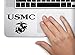 USMC Symbol United States Marine Corps Armed Force Decal Funny Laptop Skin Macbook Trackpad Keypad Sticker Window