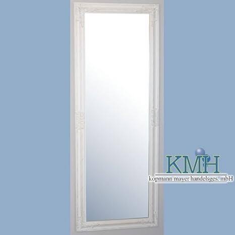 Wandspiegel - weiss - Antik-Design - (160 x 60 cm) / Spiegel: Amazon.de